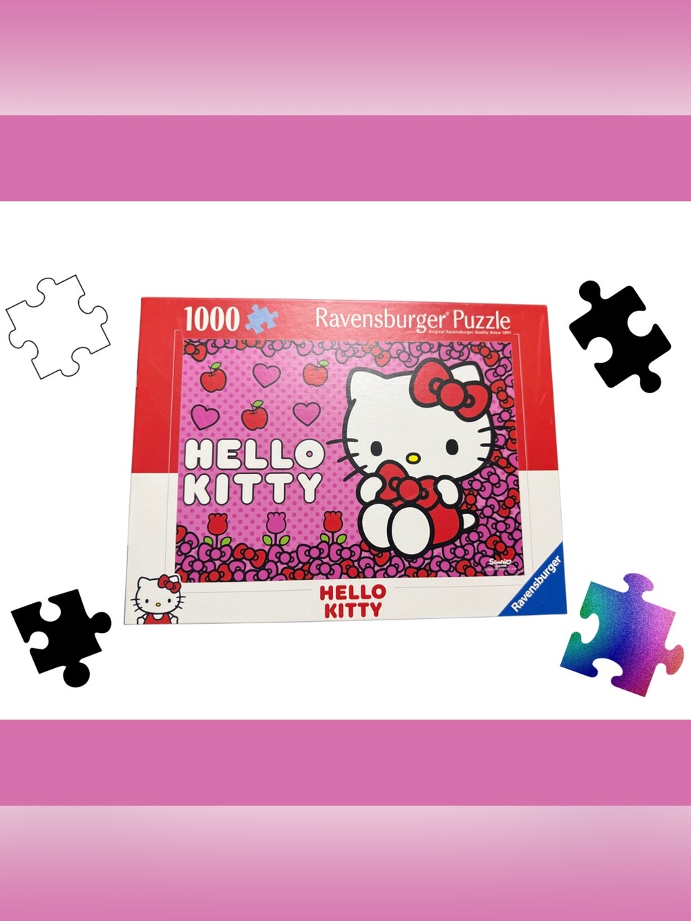 🎀 Sanrio Collector Puzzle | Hello Kitty 1000 Piece Ravensburger 🧩